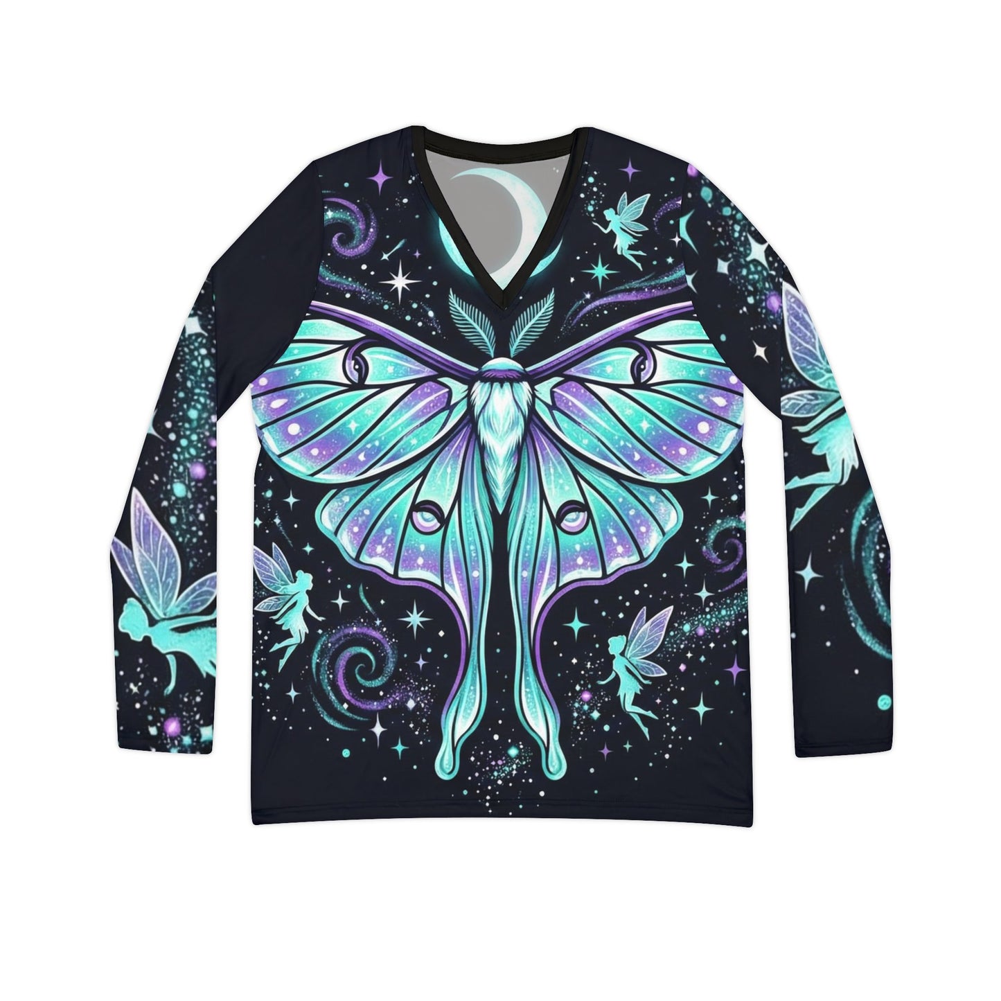 Celestial Luna Long Sleeve V-neck