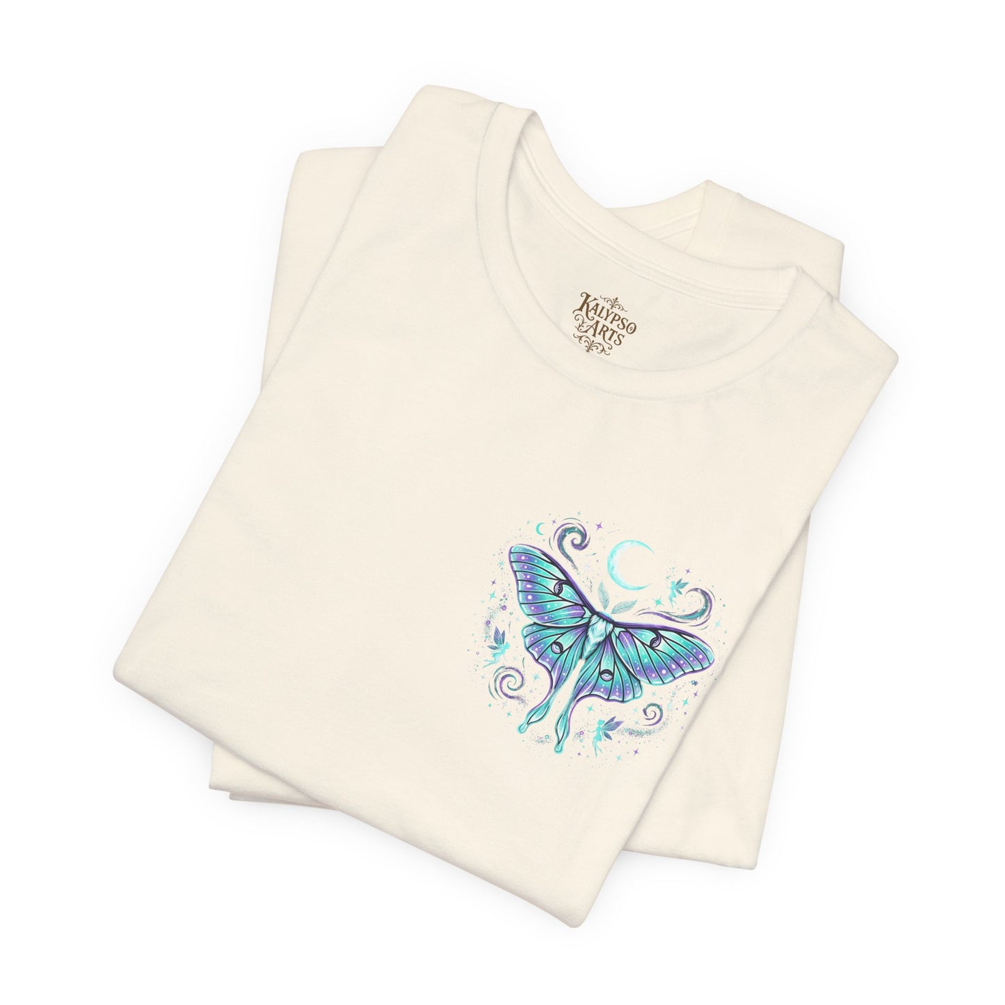 Celestial Luna Moth Jersey Tee