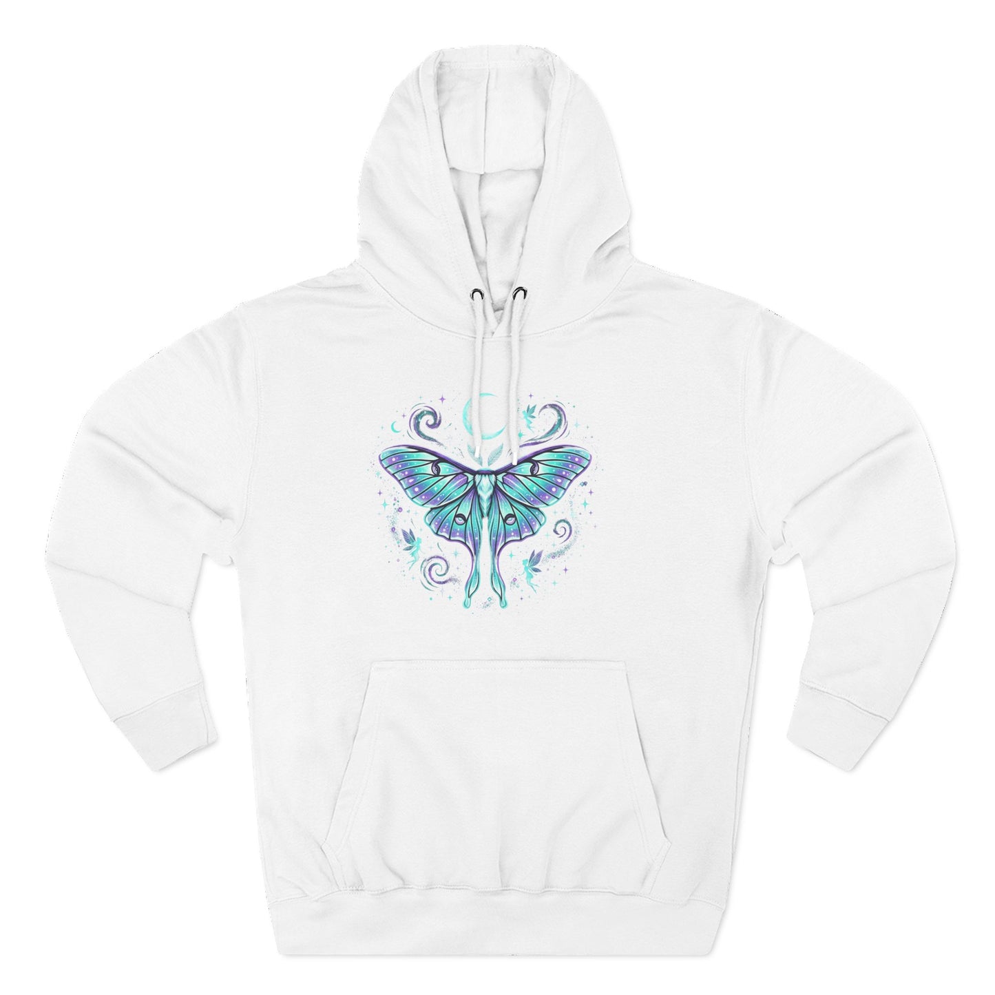 Celestial Luna Moth Hoodie