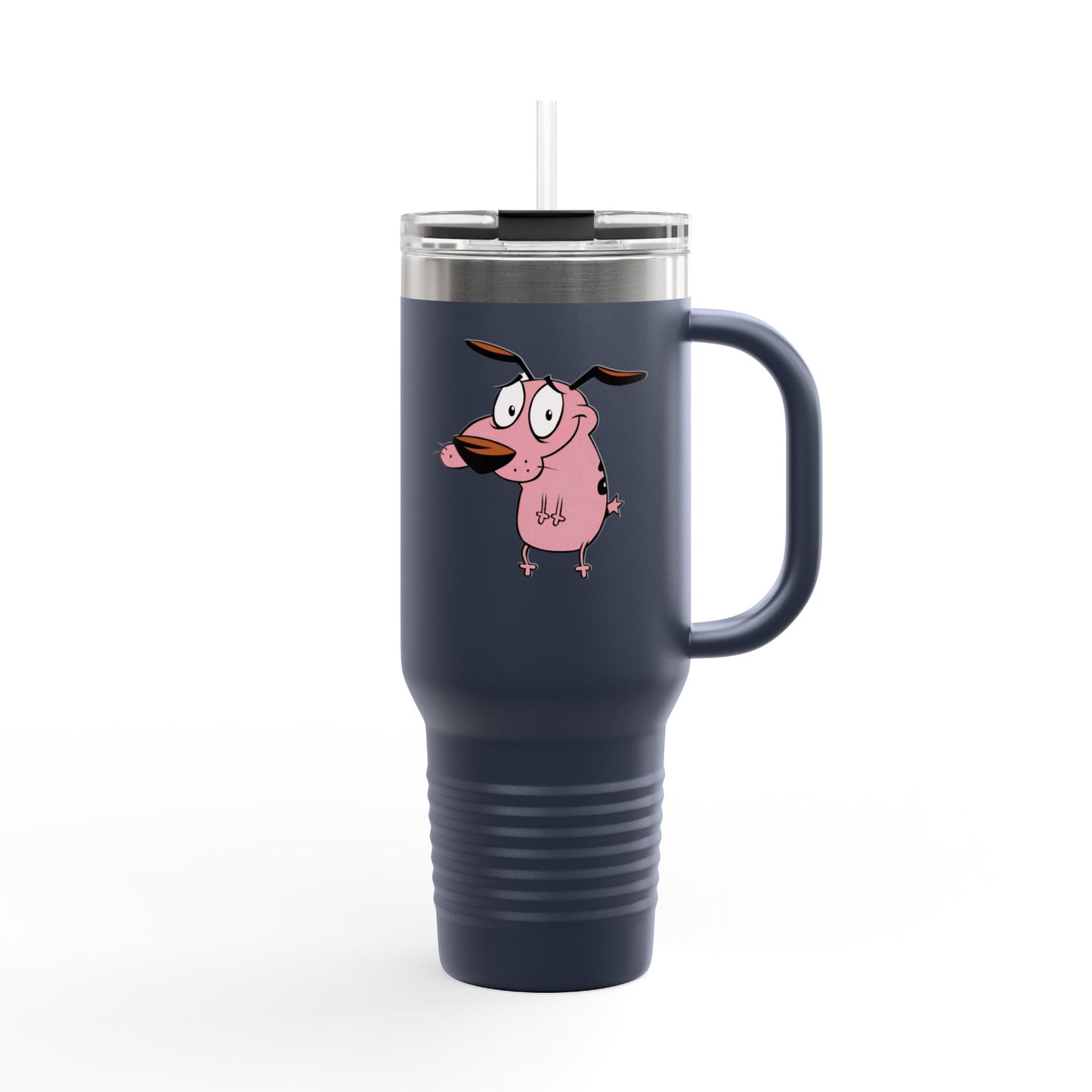 Courage The Cowardly Dog 40oz Travel Mug