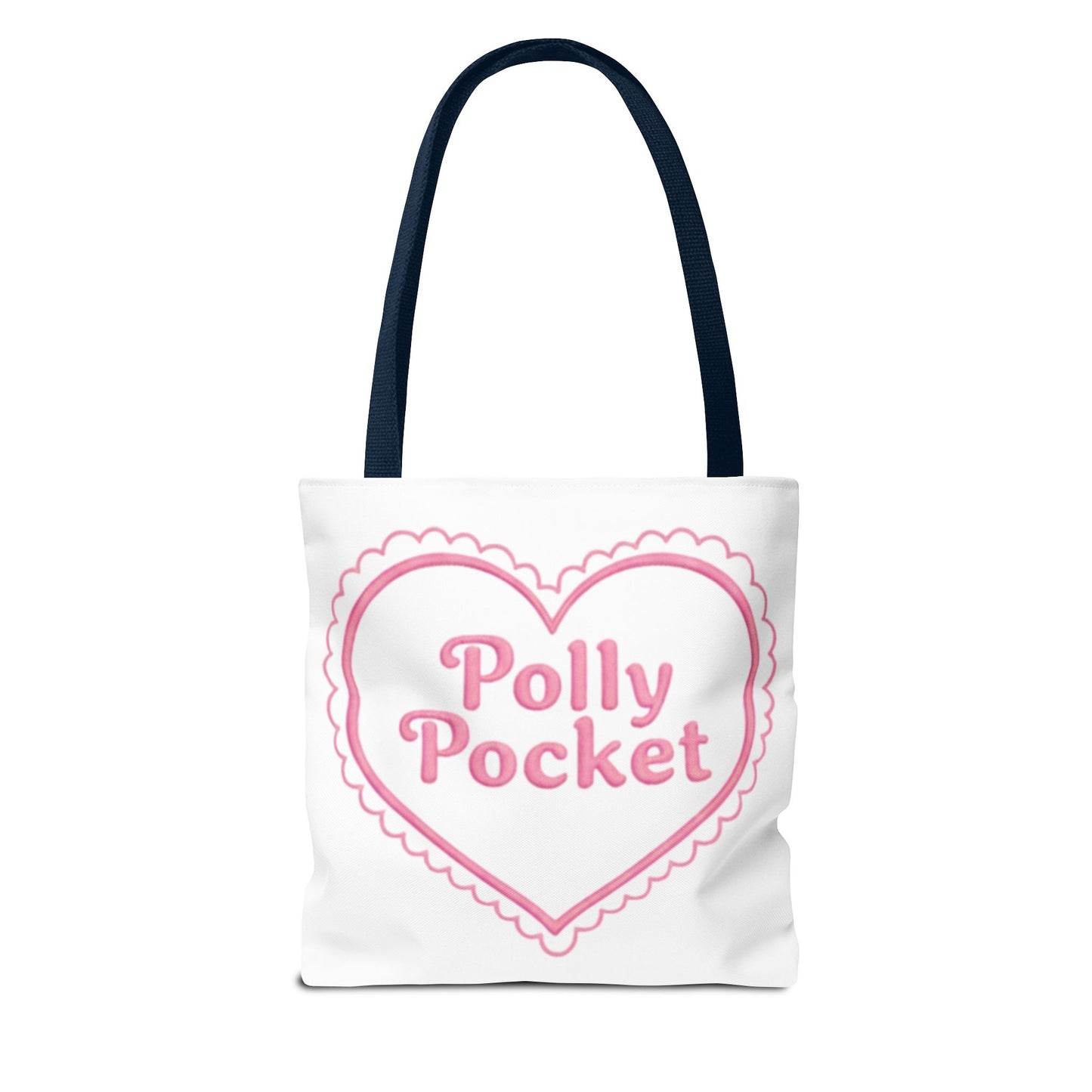 Polly Pocket Heart Tote Bag