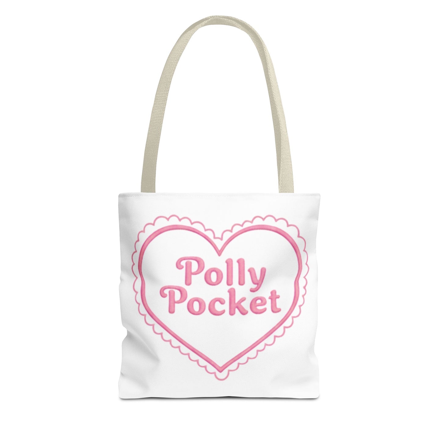 Polly Pocket Heart Tote Bag