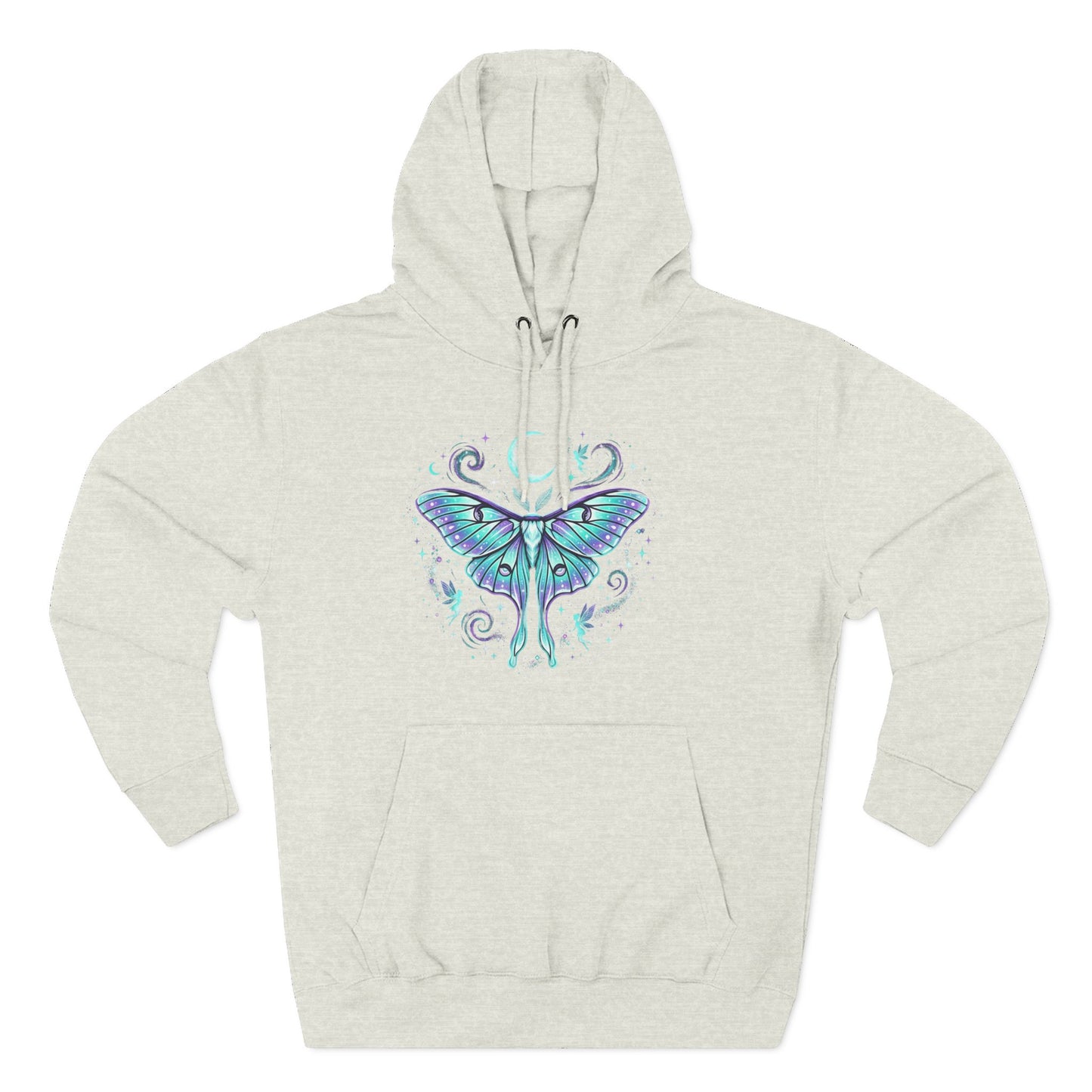 Celestial Luna Moth Hoodie