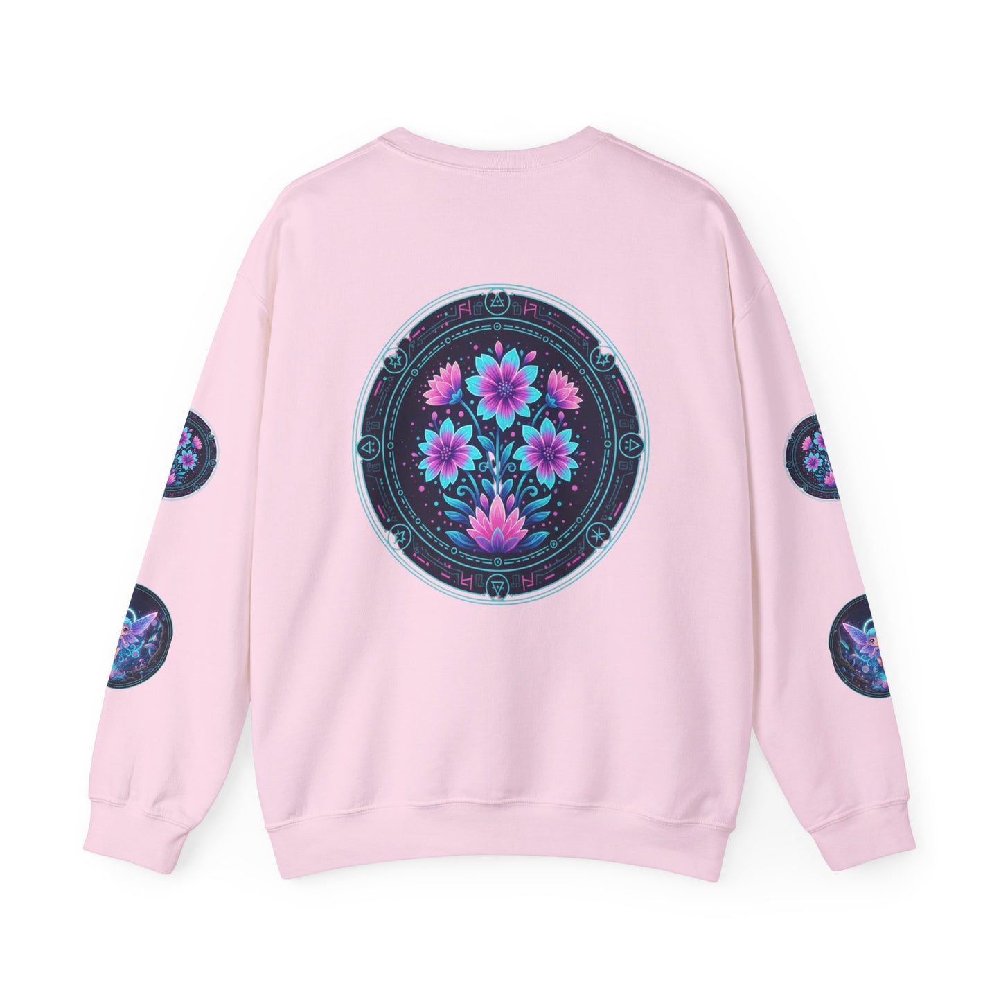 Mystical Fairy Sweatshirt - Unisex Heavy Blend™ Crewneck with Celestial Design