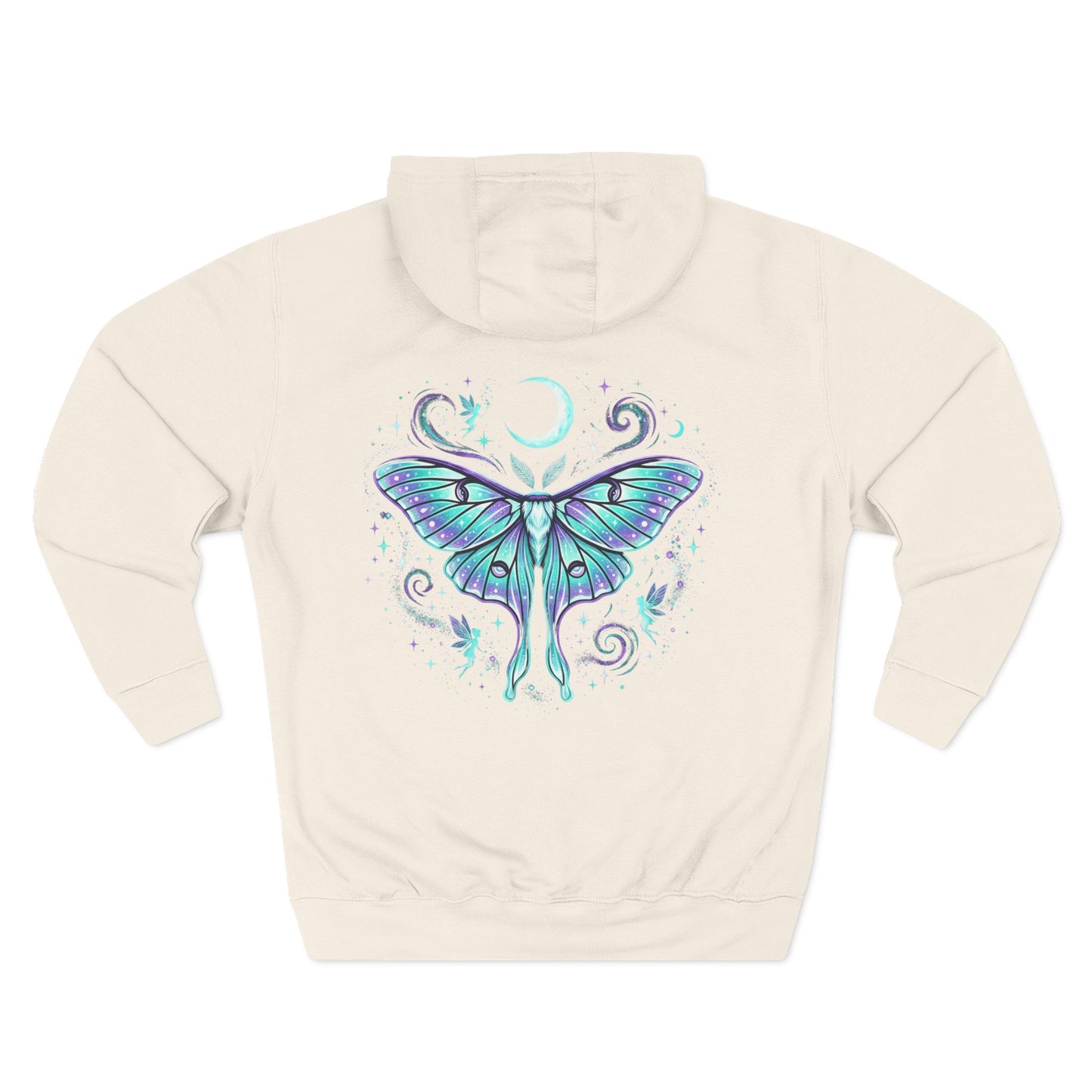 Celestial Luna Moth Hoodie