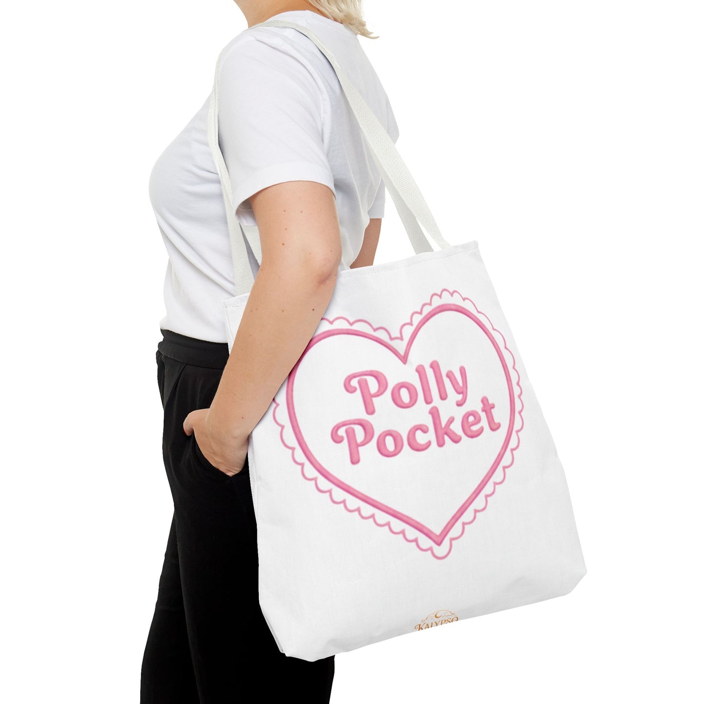 Polly Pocket Heart Tote Bag