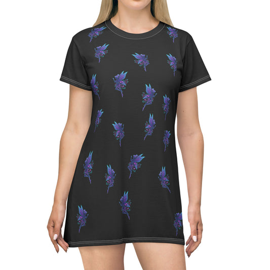 Galactic Mandala Fairy T-Shirt Dress