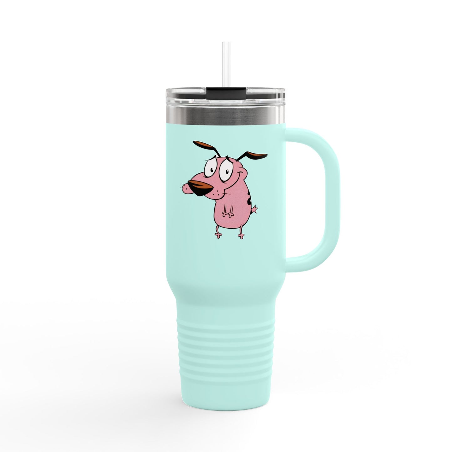 Courage The Cowardly Dog 40oz Travel Mug