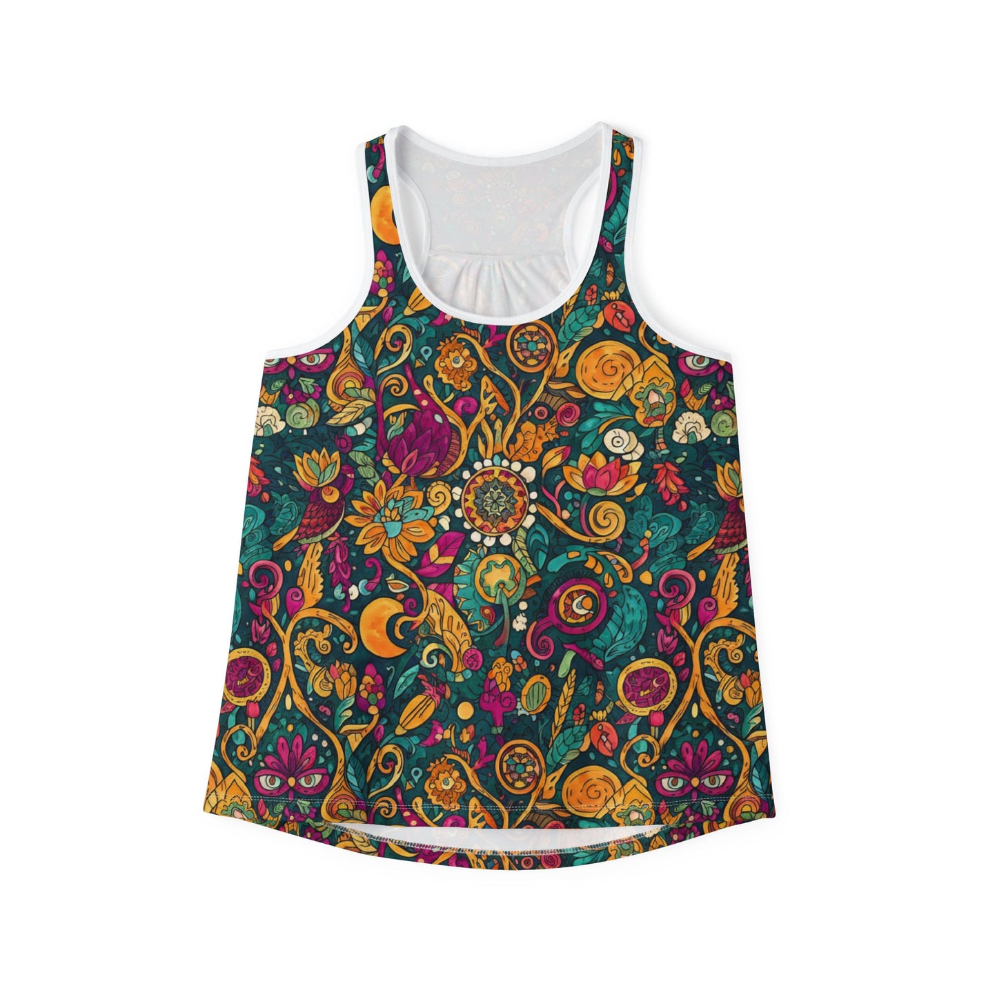 Floral Boho Tank-top