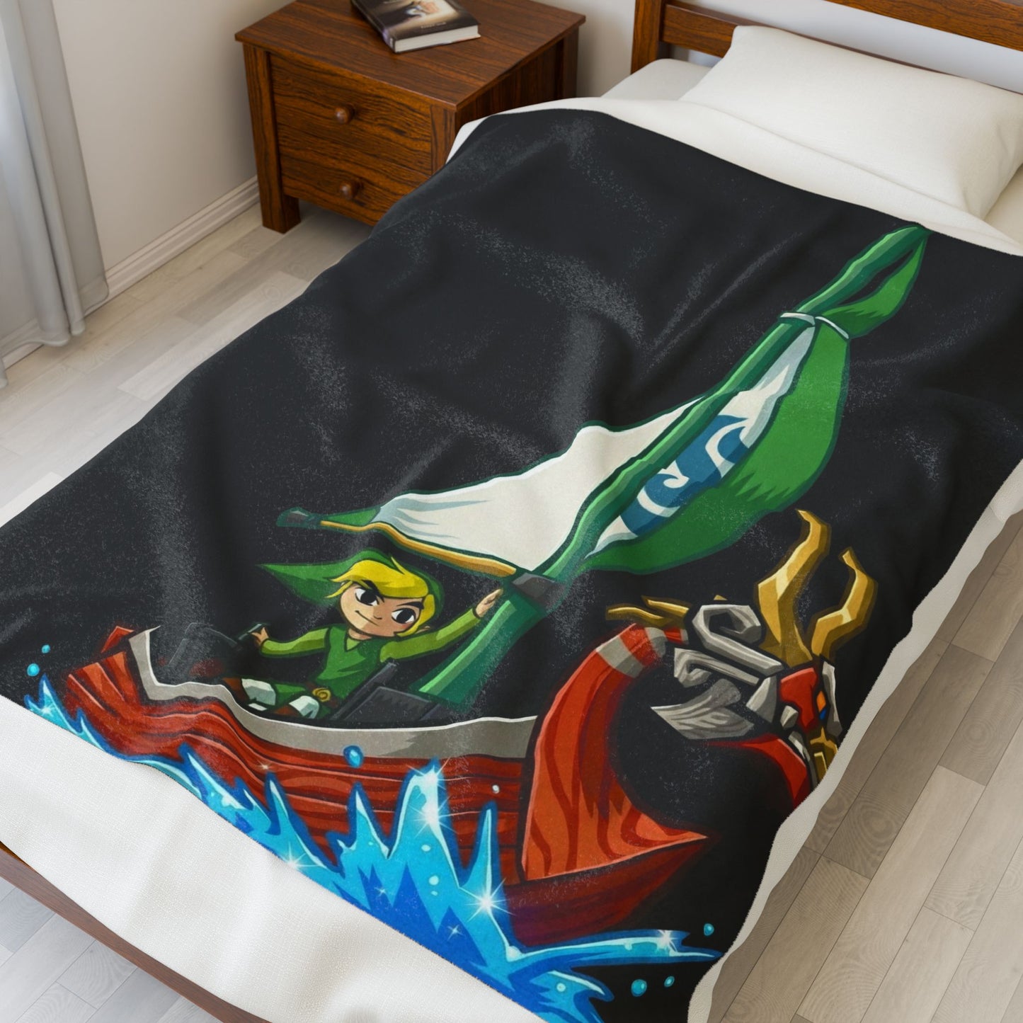 LOZ Windwaker Velveteen Blanket
