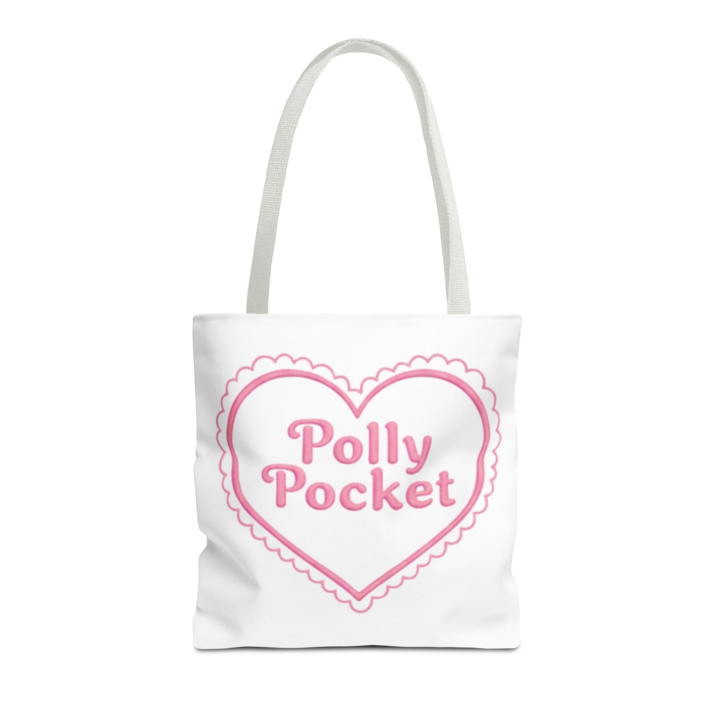 Polly Pocket Heart Tote Bag