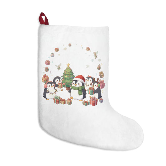 Penguin Party Christmas Stocking