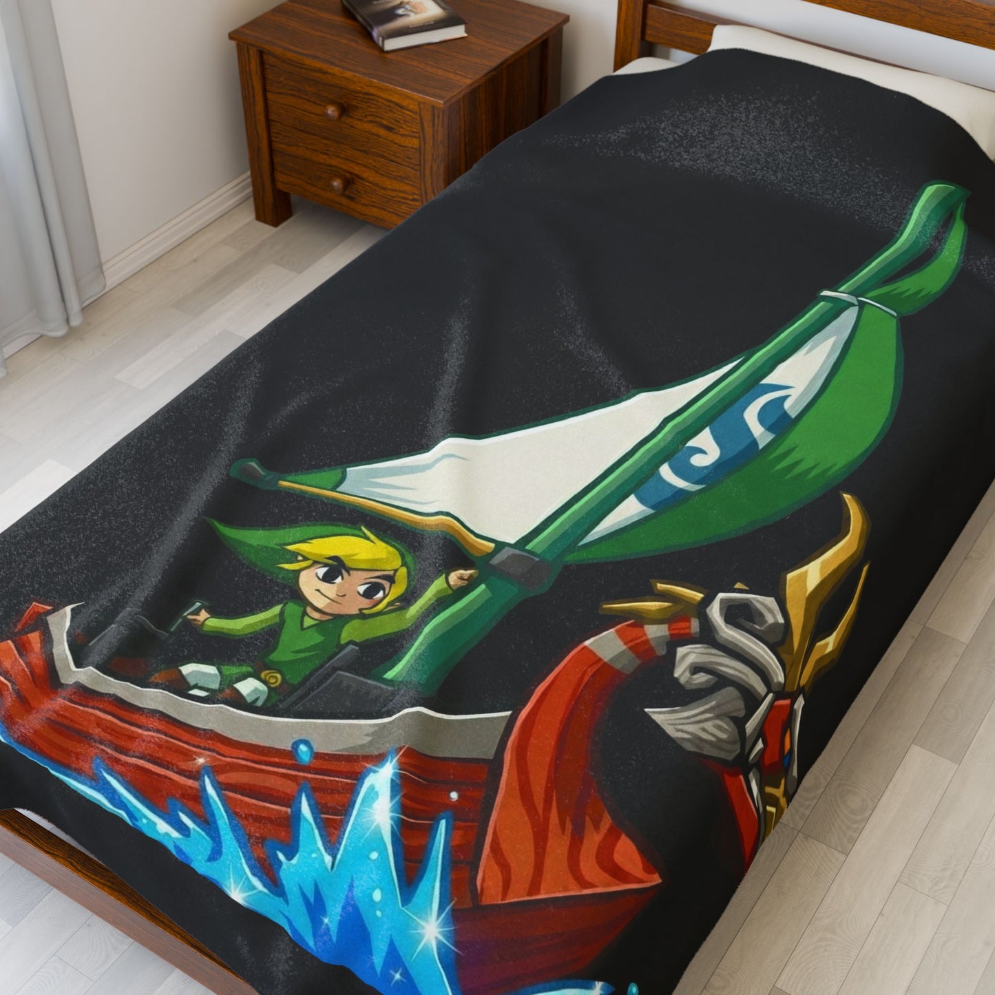 LOZ Windwaker Velveteen Blanket
