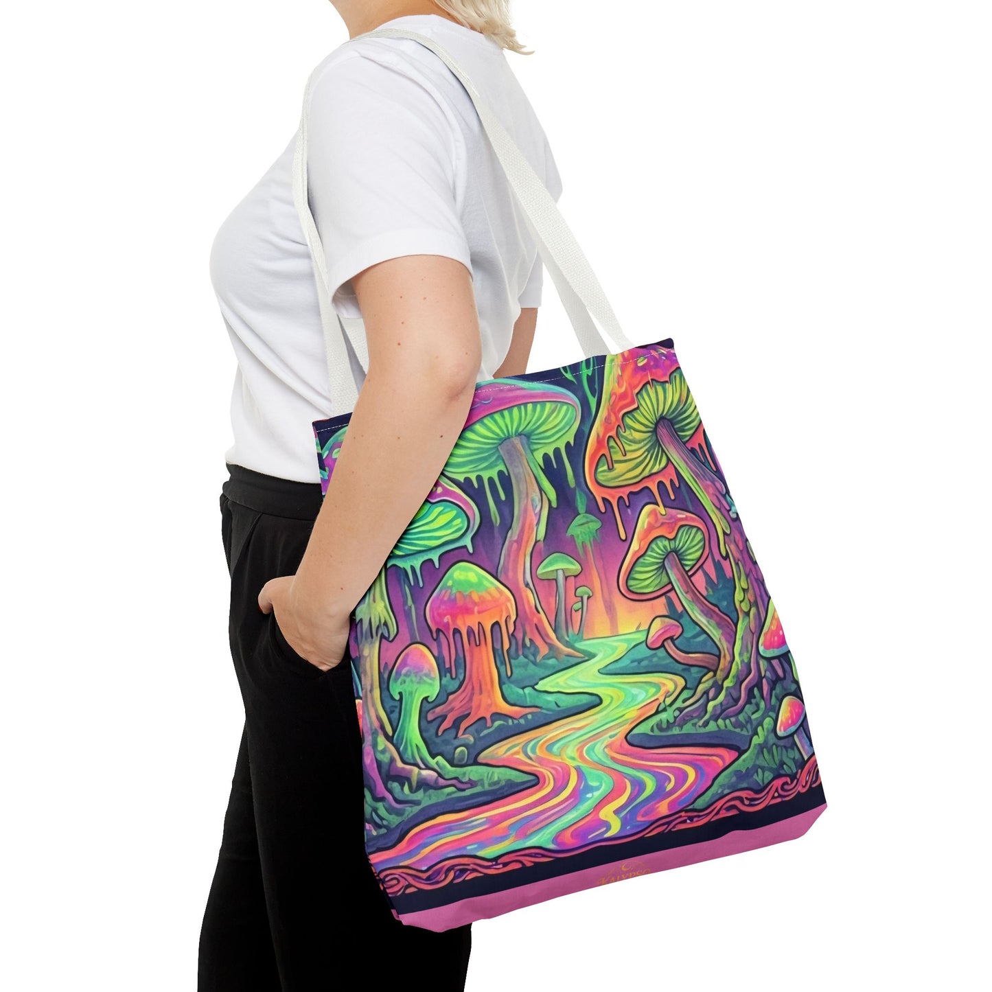 Trippy Mushroom Tote