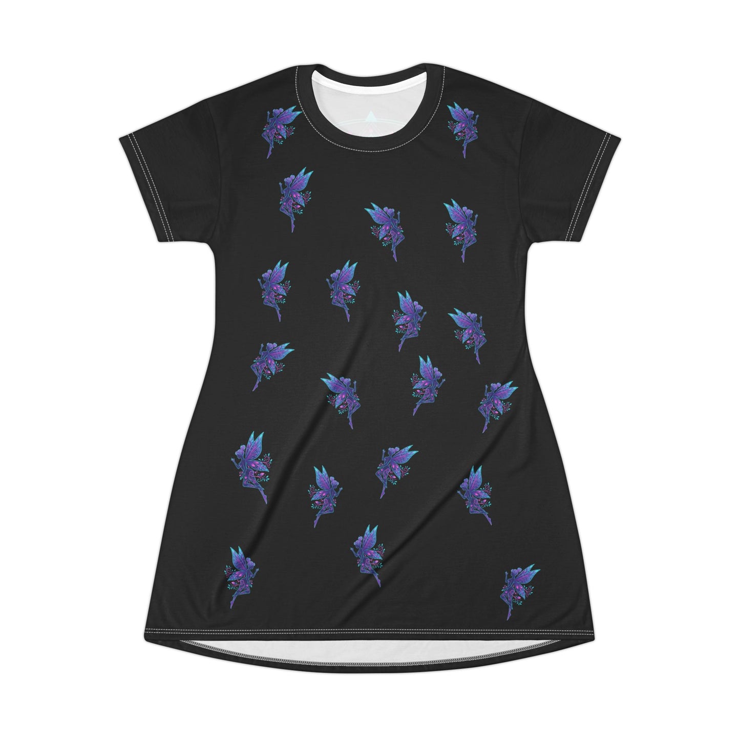 Galactic Mandala Fairy T-Shirt Dress