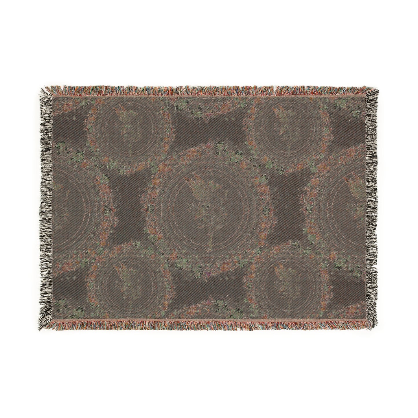 Galactic Mandala Fairy Woven Throw