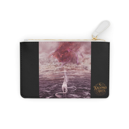 Clutch Bag - Fantasy Unicorn and Evil Bull Design