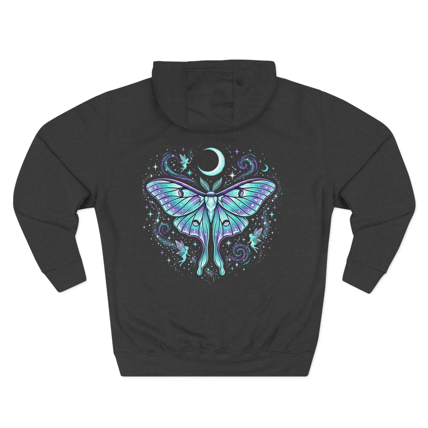 Celestial Luna Moth Hoodie