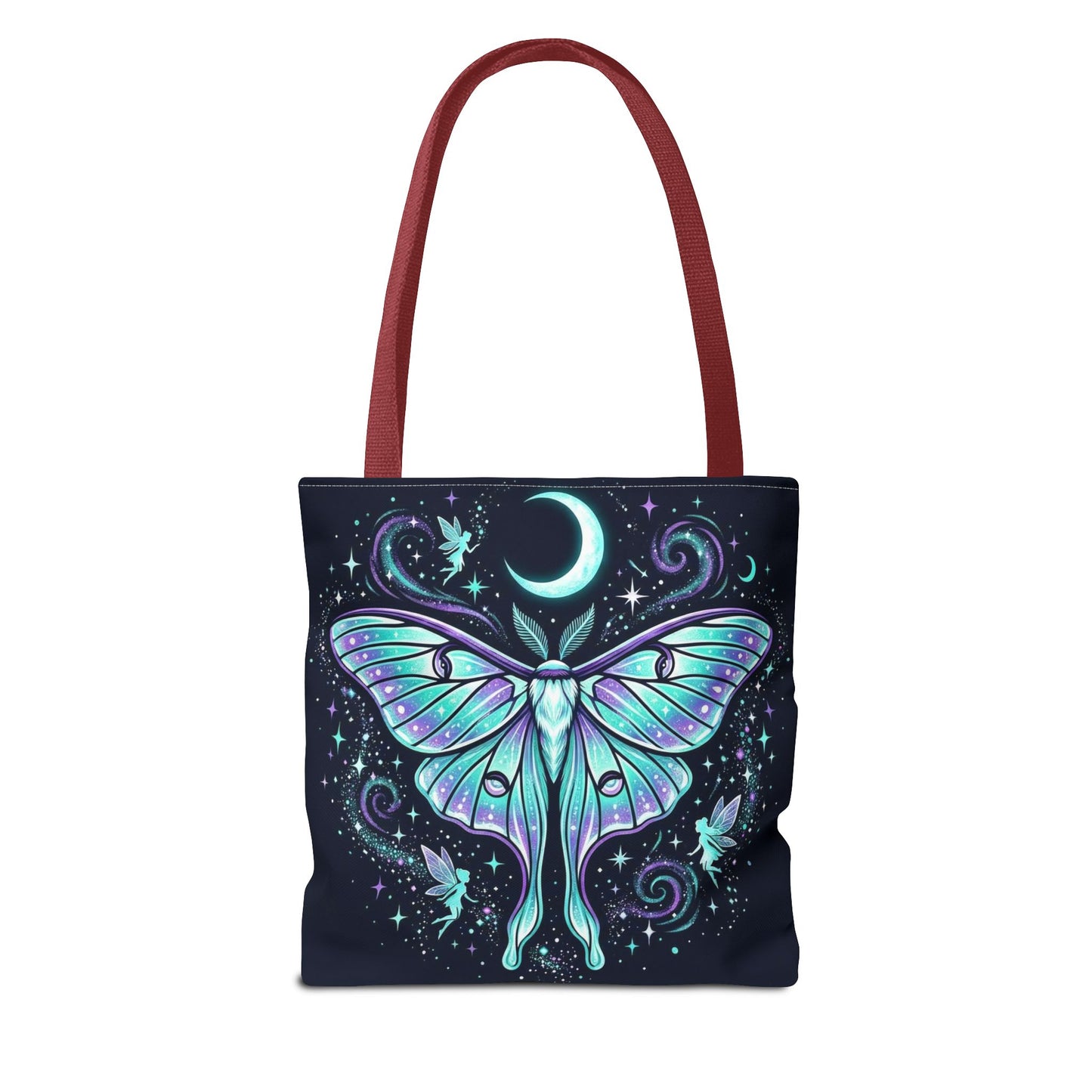 Celestial Luna Moth Tote Bag