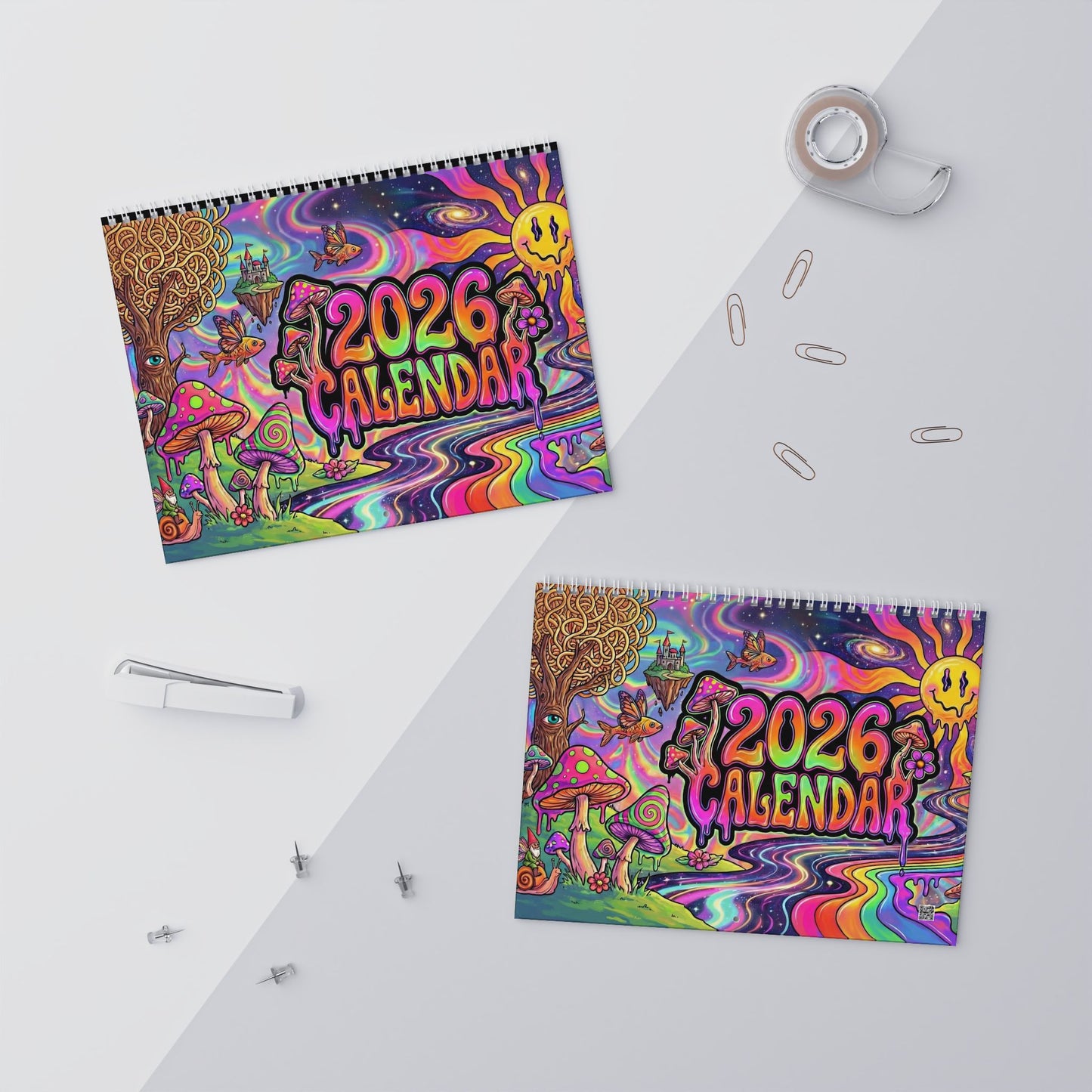 KalypsoArts Trippy 2026 Calendar
