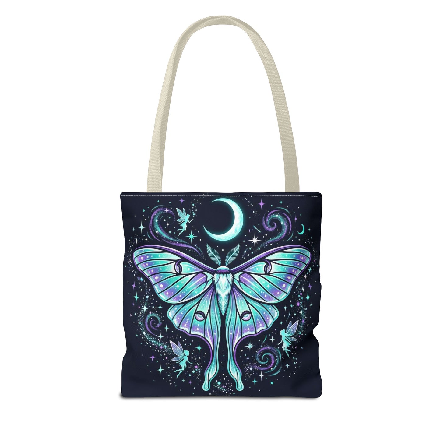 Celestial Luna Moth Tote Bag