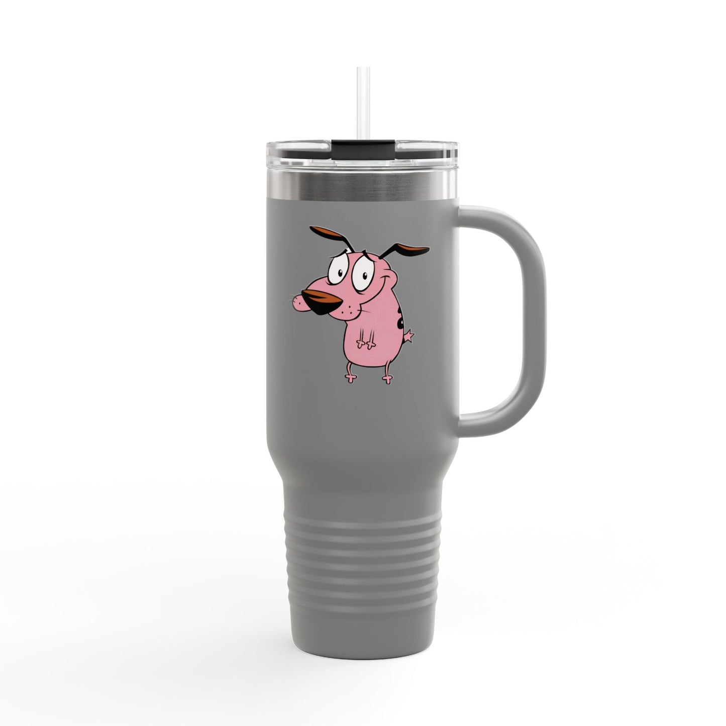 Courage The Cowardly Dog 40oz Travel Mug