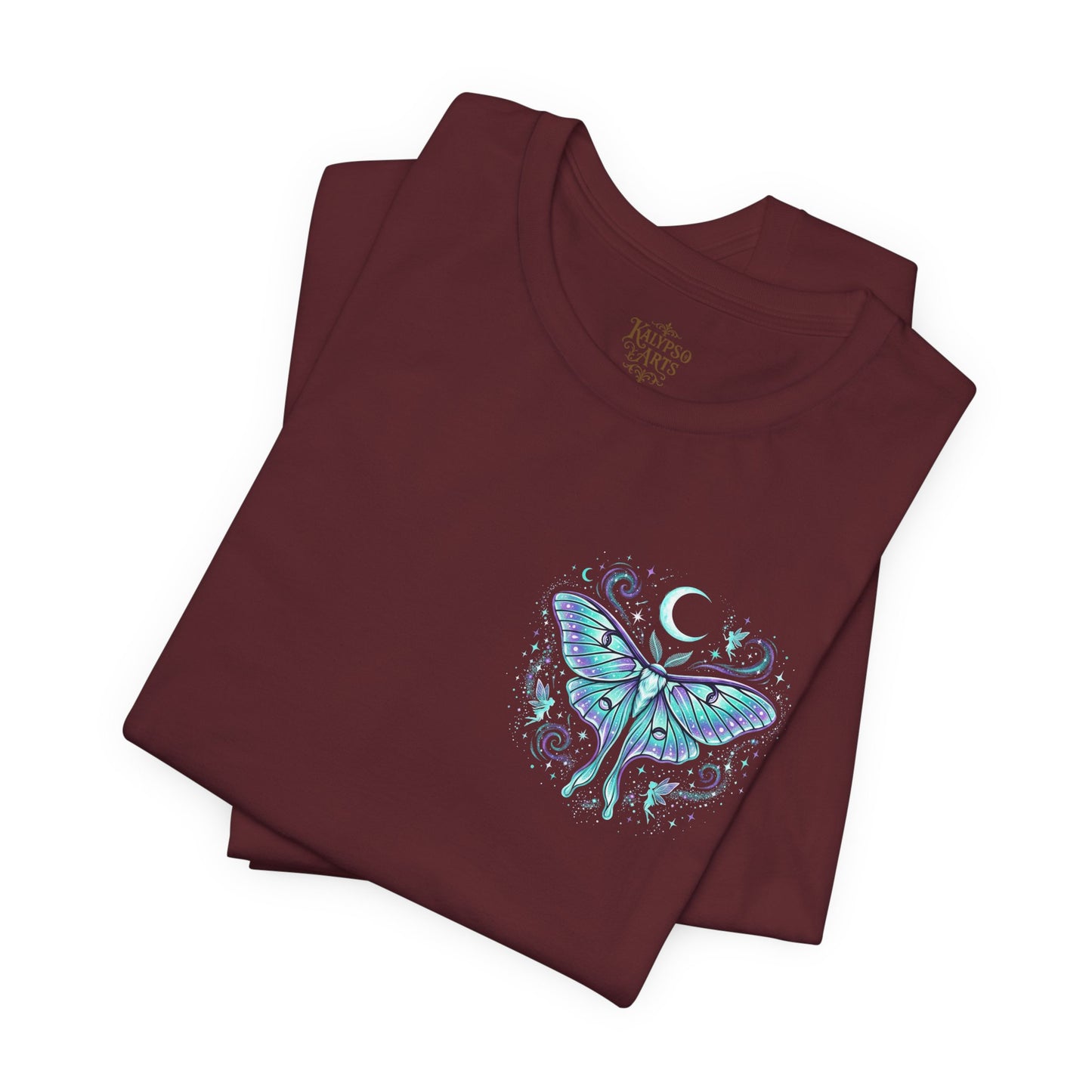 Celestial Luna Moth Jersey Tee
