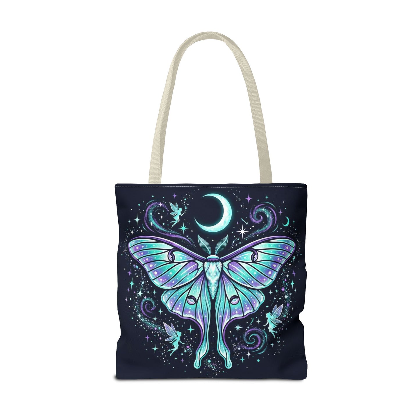 Celestial Luna Moth Tote Bag