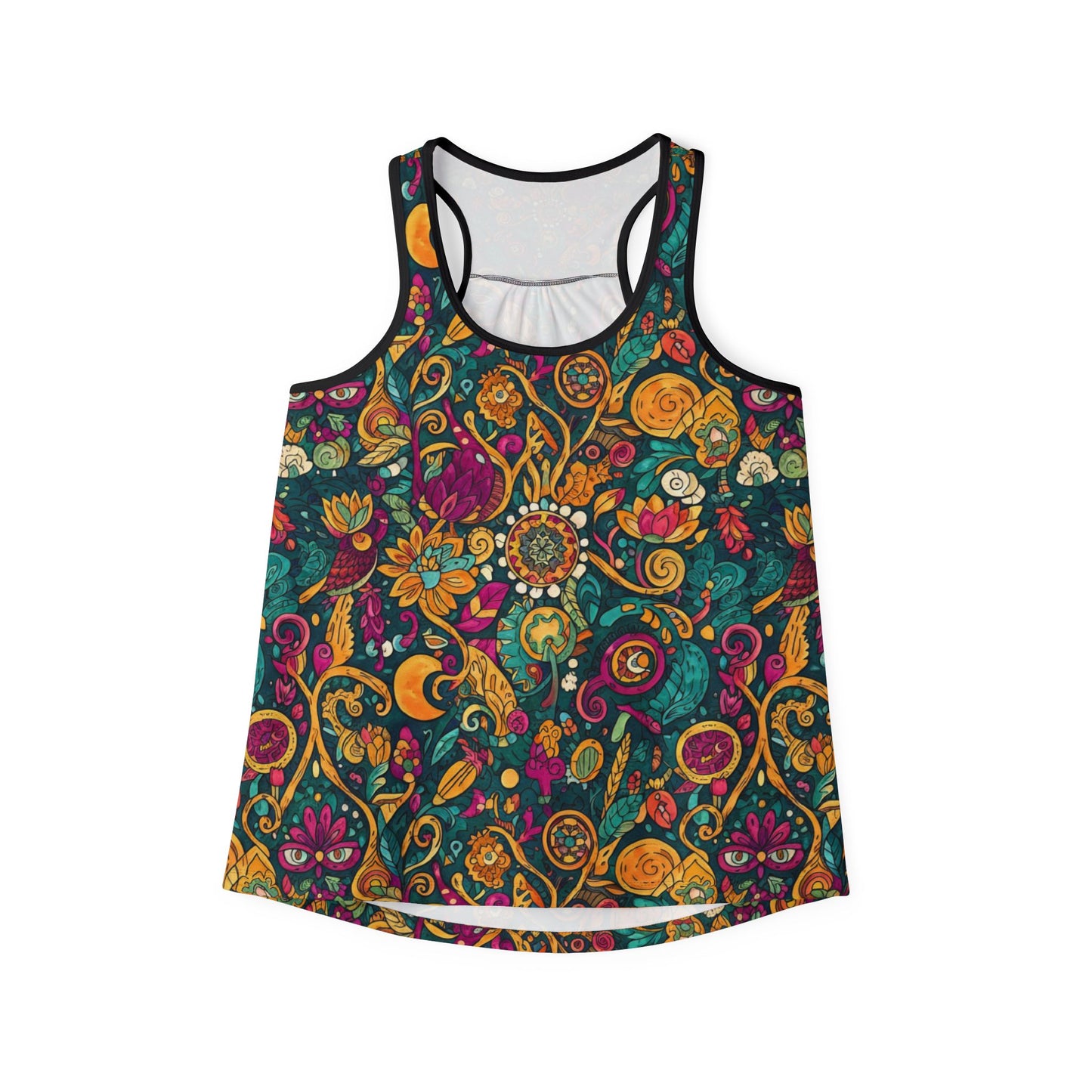 Floral Boho Tank-top