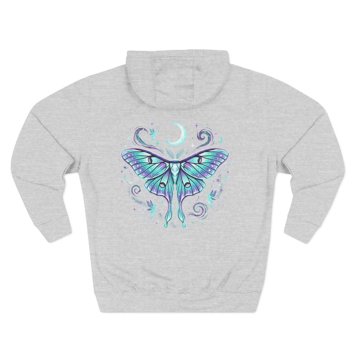 Celestial Luna Moth Hoodie