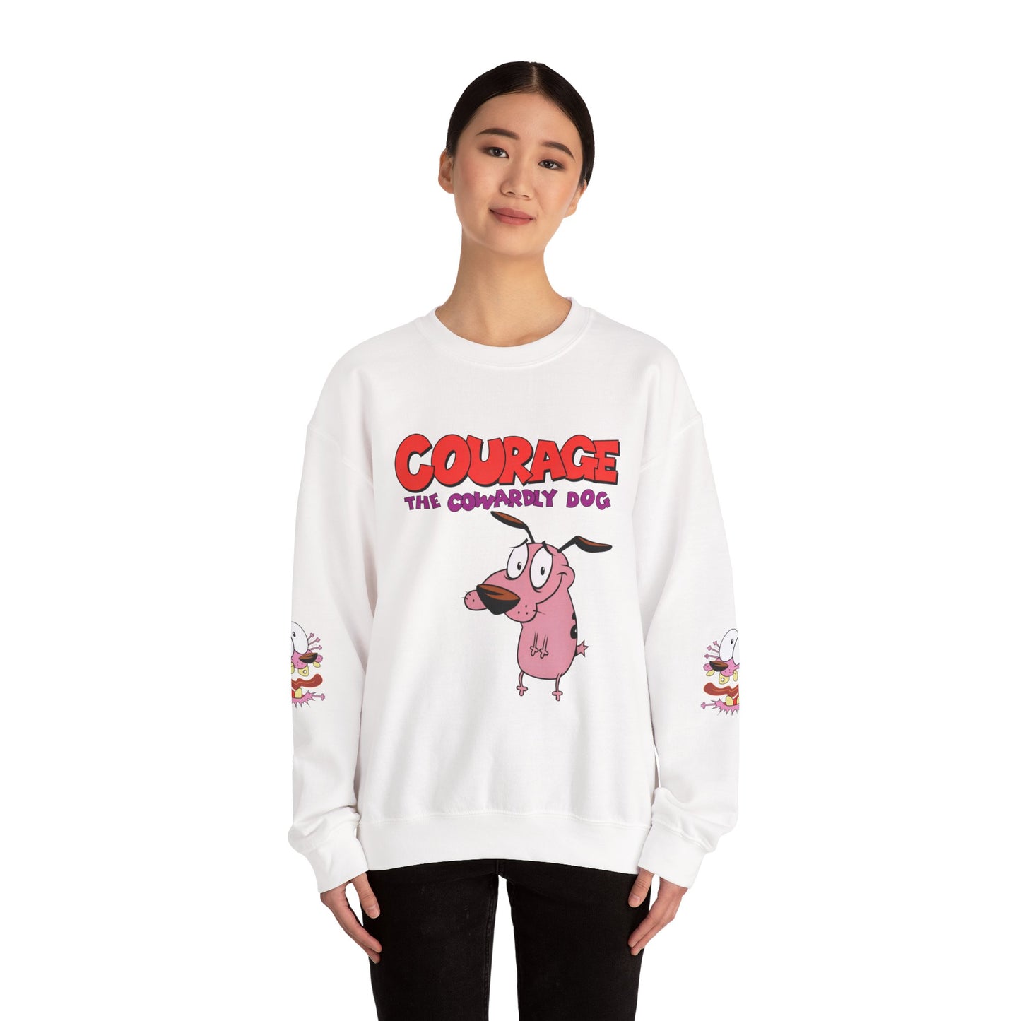 Courage The Cowardly Dog Pullover