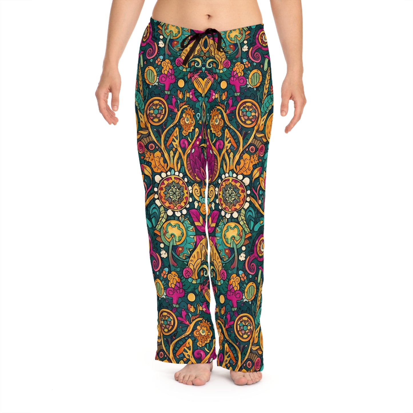 Bohemian Floral Pajama Pants