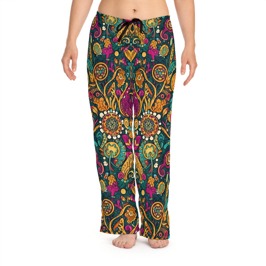 Bohemian Floral Pajama Pants