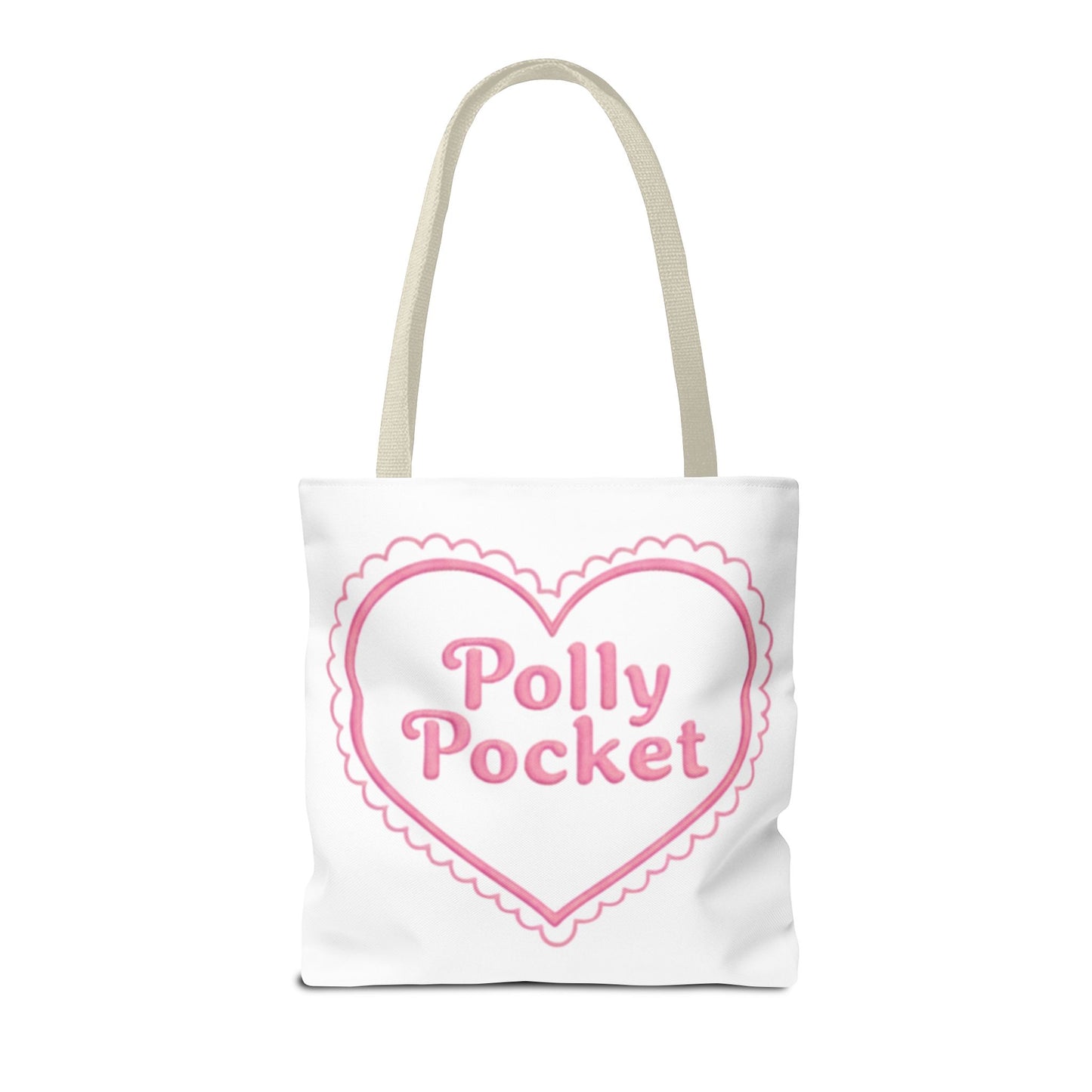 Polly Pocket Heart Tote Bag