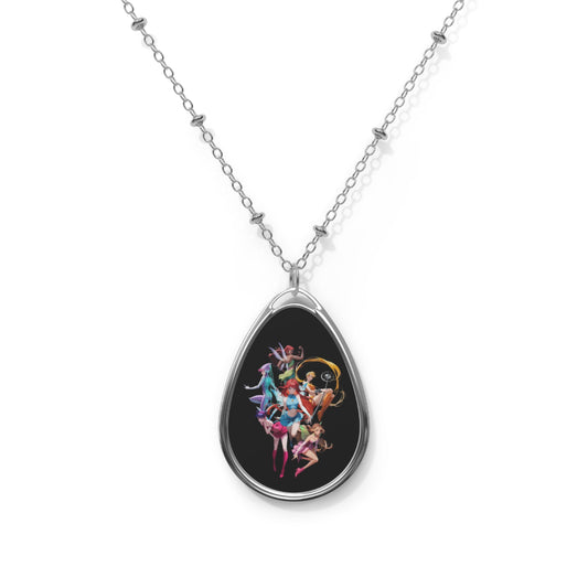 WINX Oval Pendant Necklace