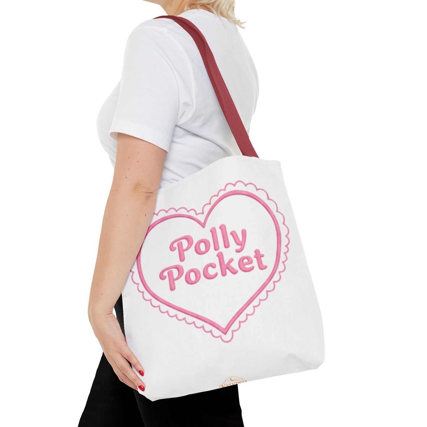 Polly Pocket Heart Tote Bag