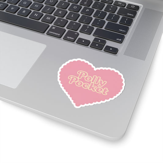 Polly Pocket Heart Sticker