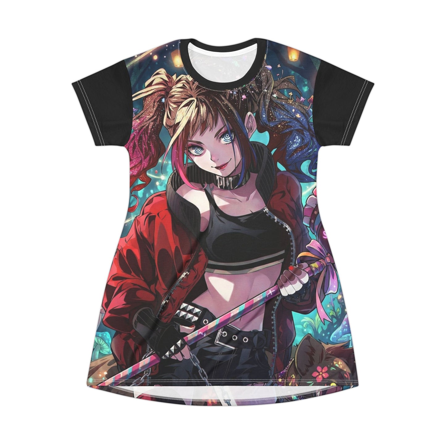 Harley Quinn T-Shirt Dress