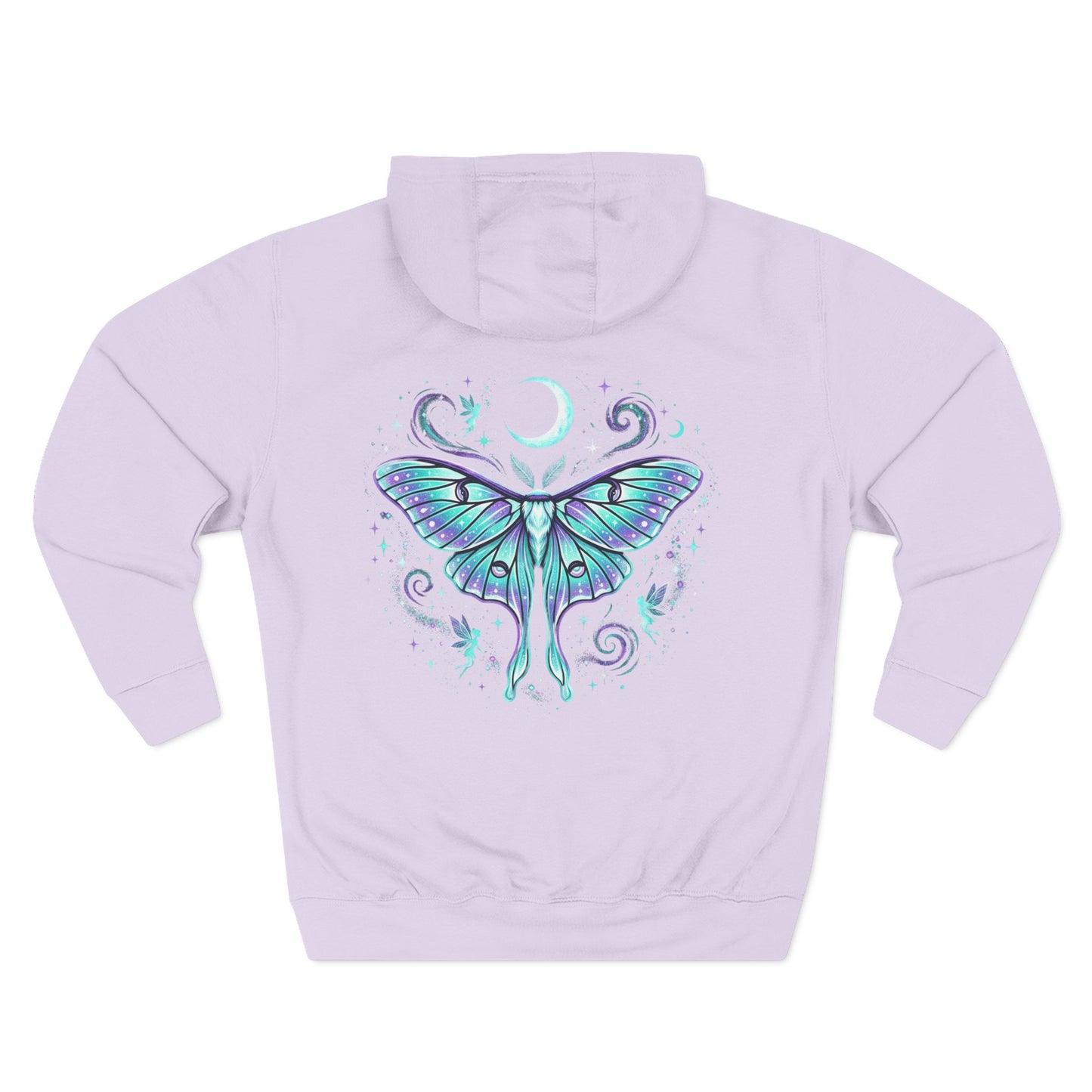 Celestial Luna Moth Hoodie