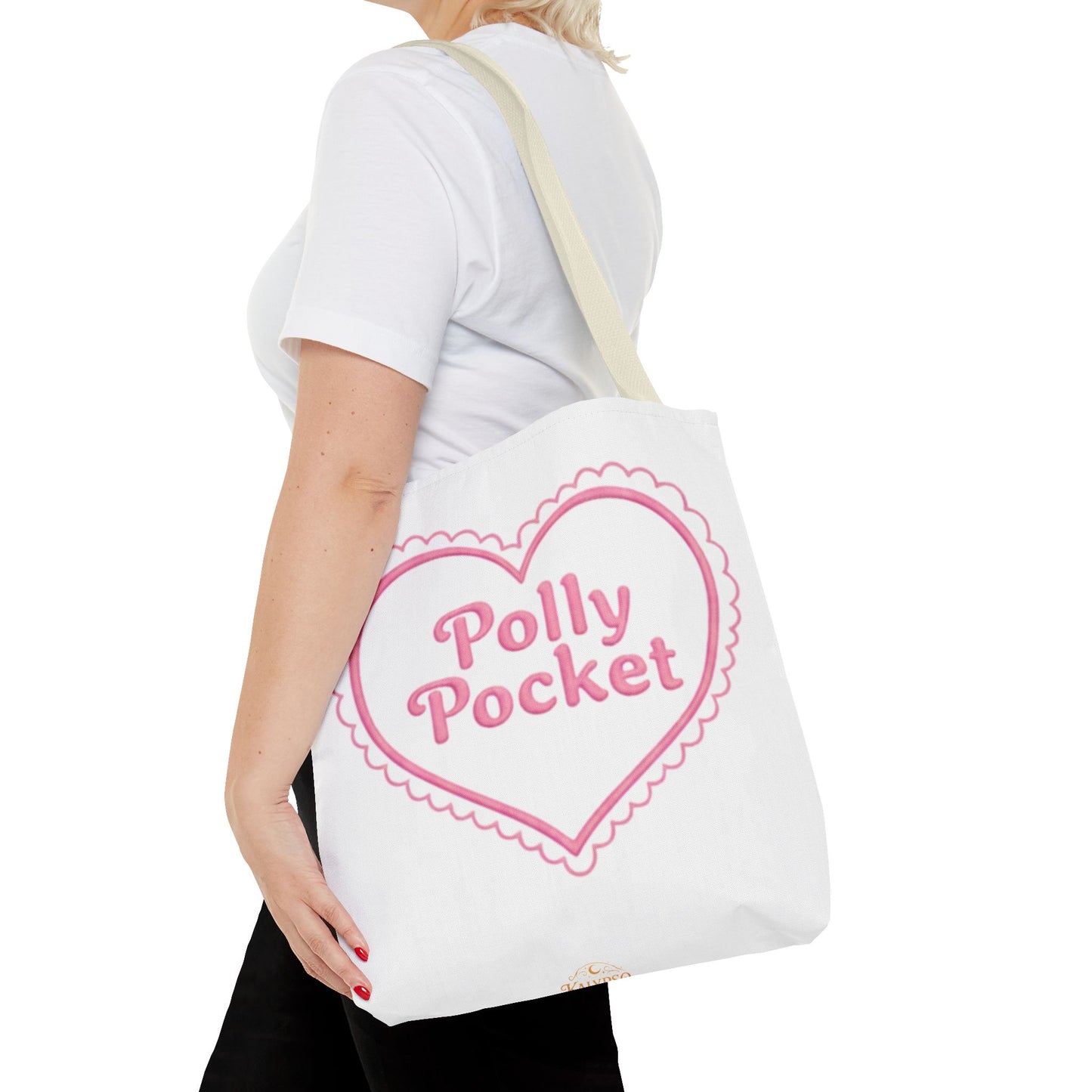 Polly Pocket Heart Tote Bag