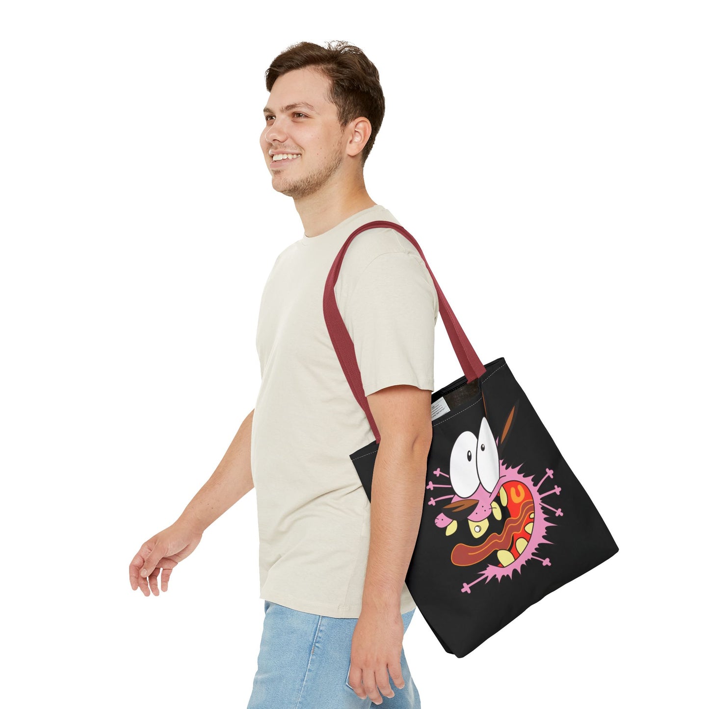 Courage The Cowardly Dog Tote