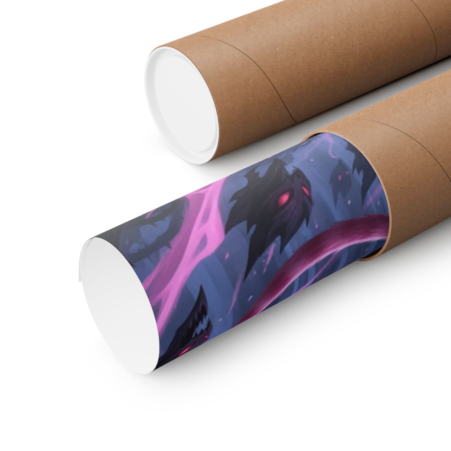 Fantasy Cat Sorceress Matte Poster