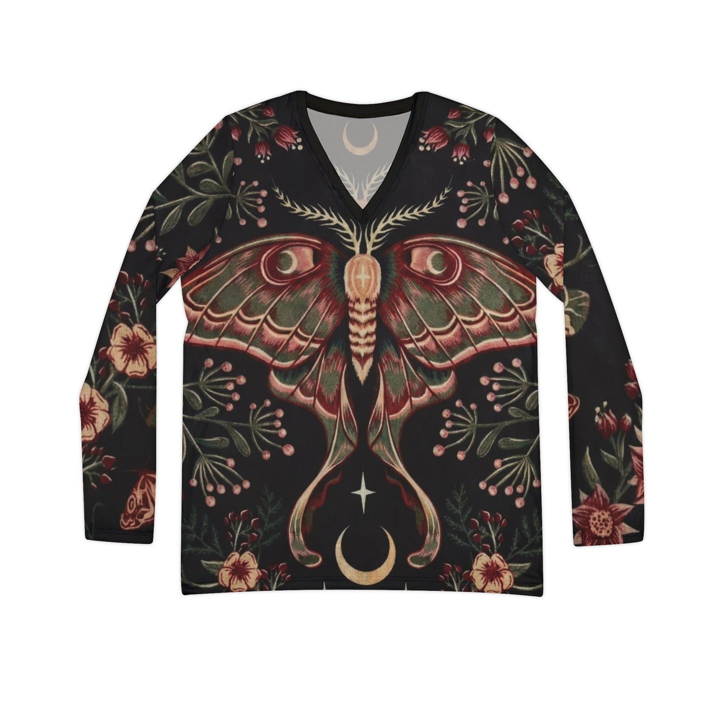 Celestial Nightshade V-neck Longsleeve
