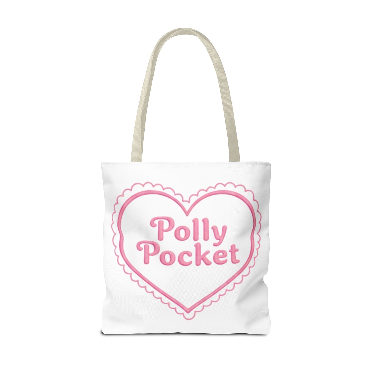 Polly Pocket Heart Tote Bag