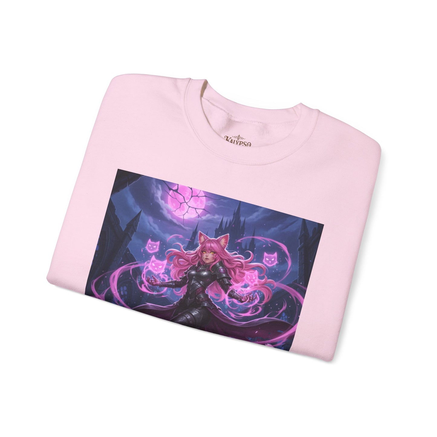 Fantasy Cat Crewneck Sweatshirt