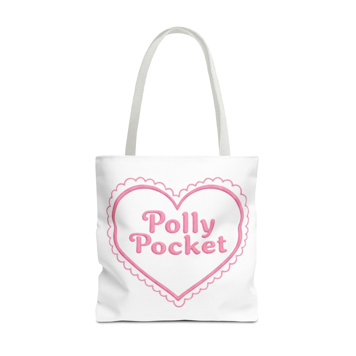 Polly Pocket Heart Tote Bag