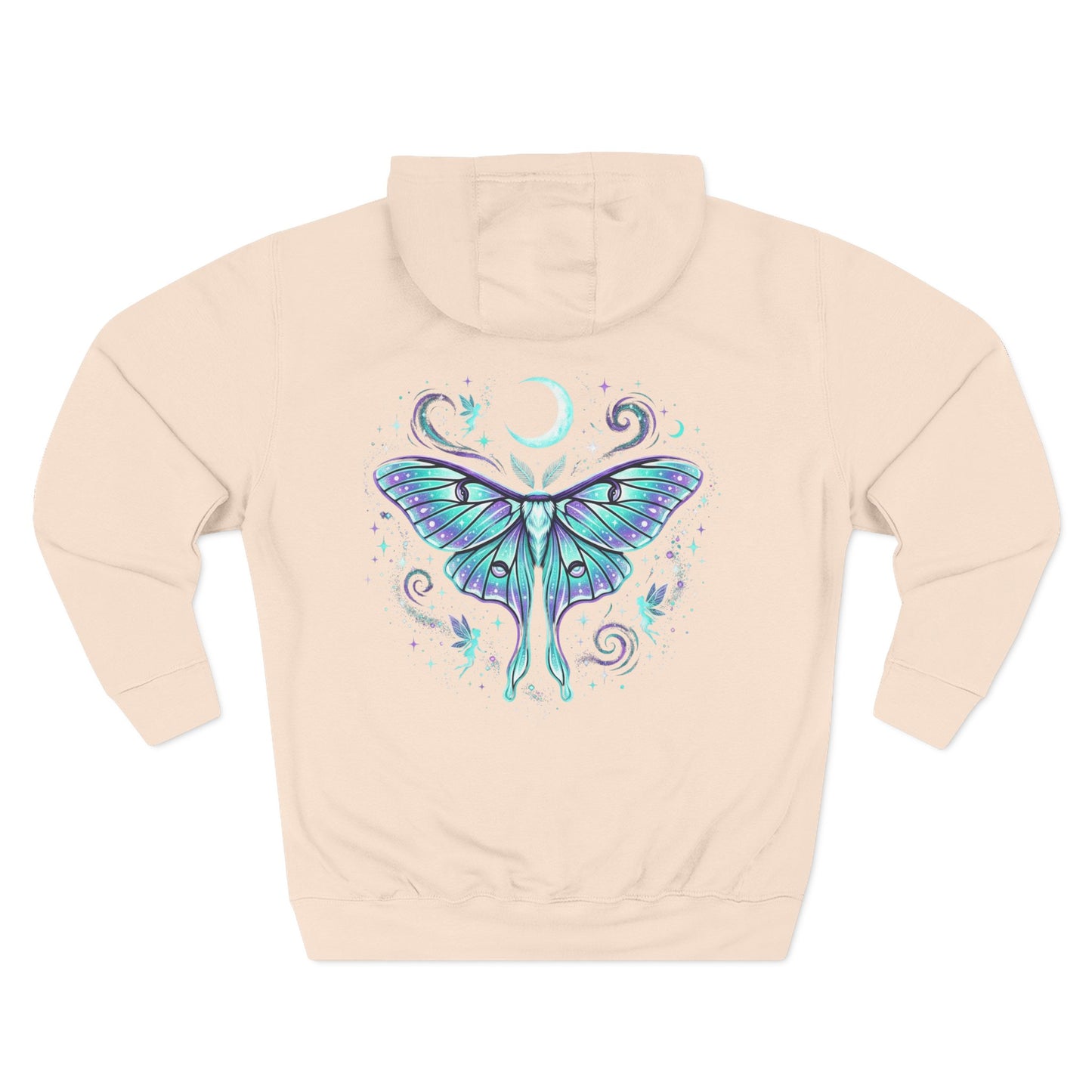 Celestial Luna Moth Hoodie