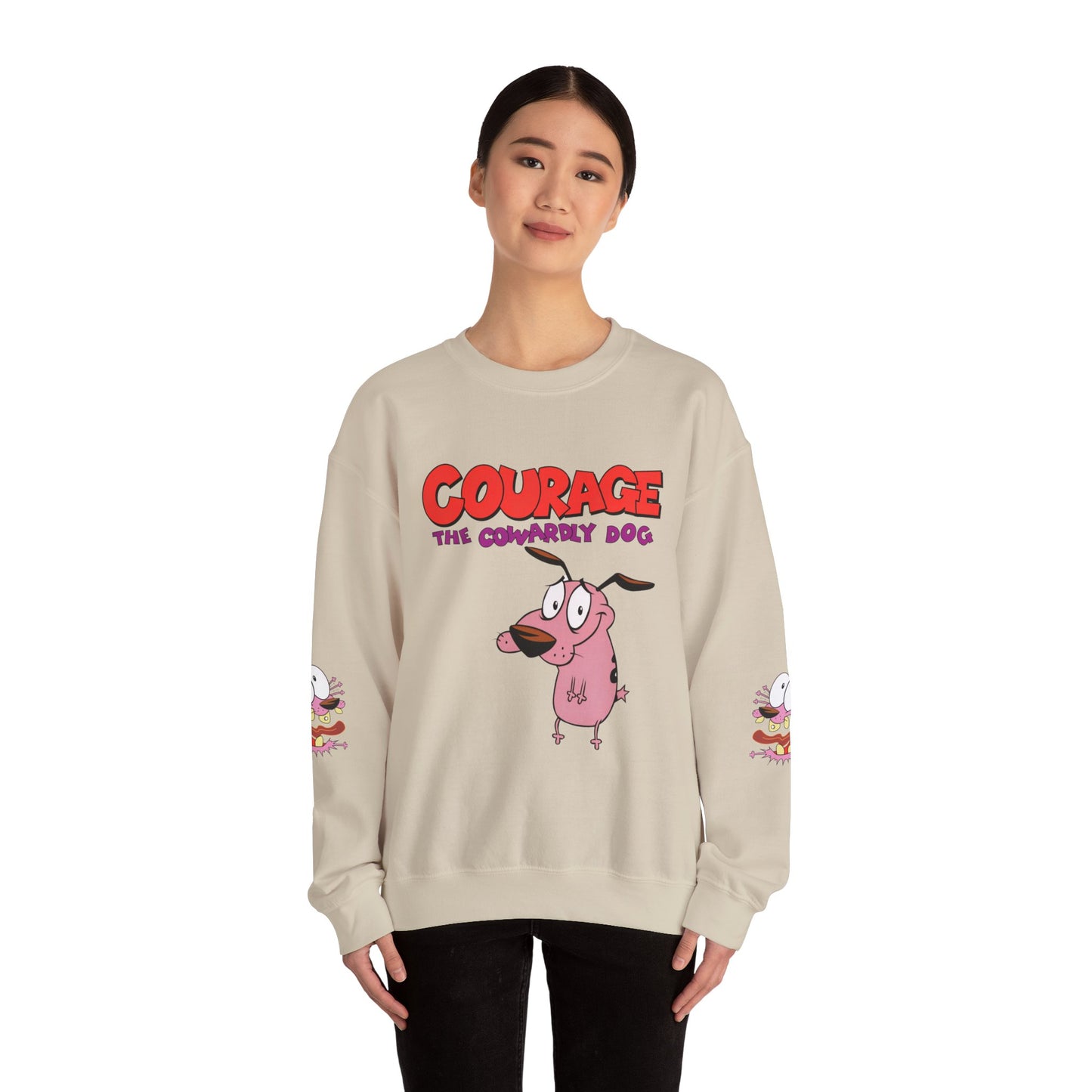 Courage The Cowardly Dog Pullover