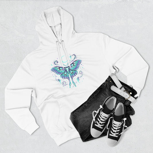 Celestial Luna Moth Hoodie