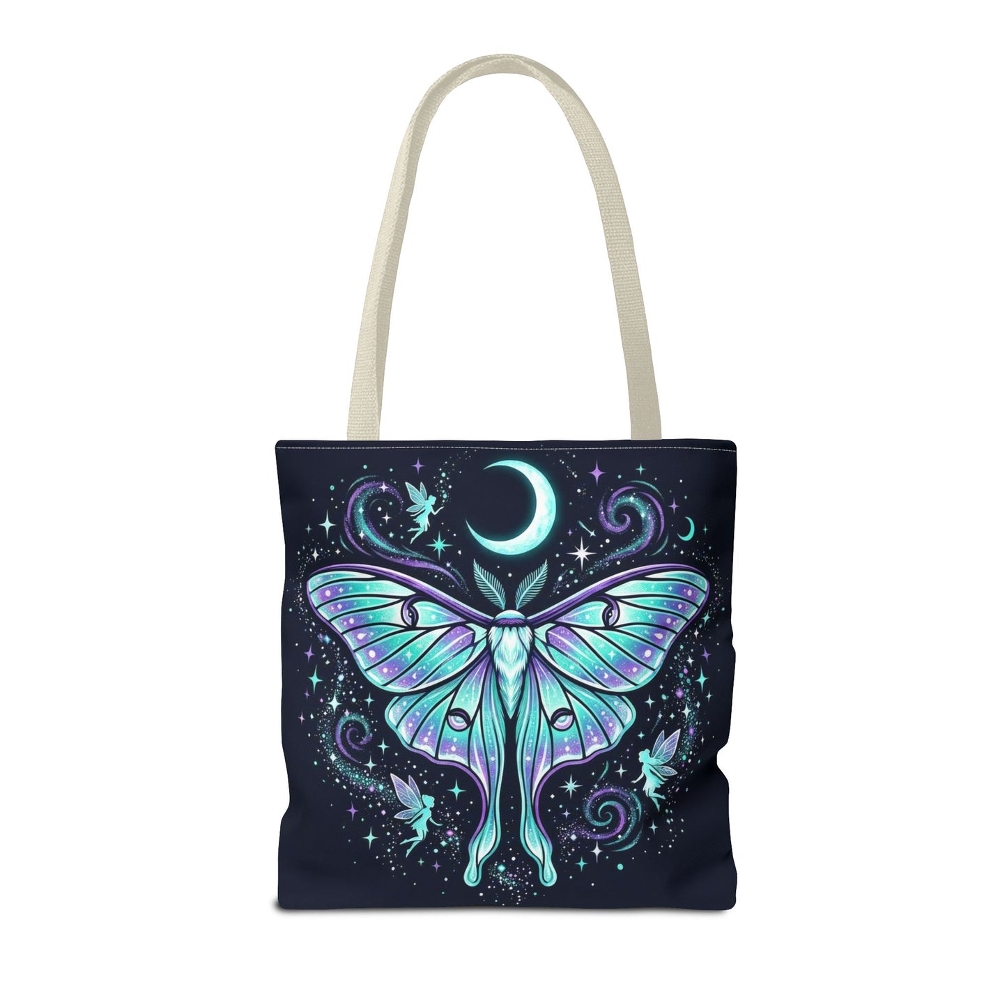 Celestial Luna Moth Tote Bag